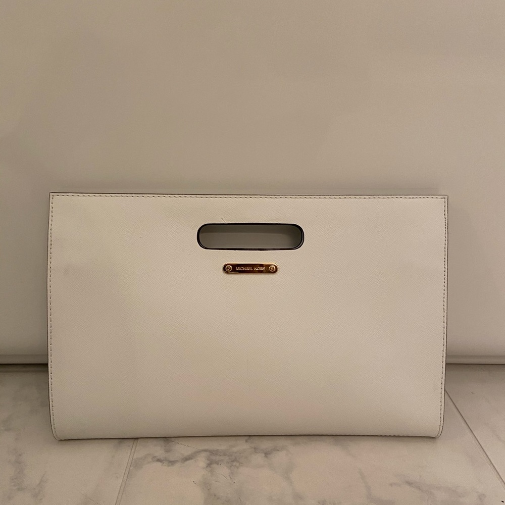 White Michael Kors Handbag